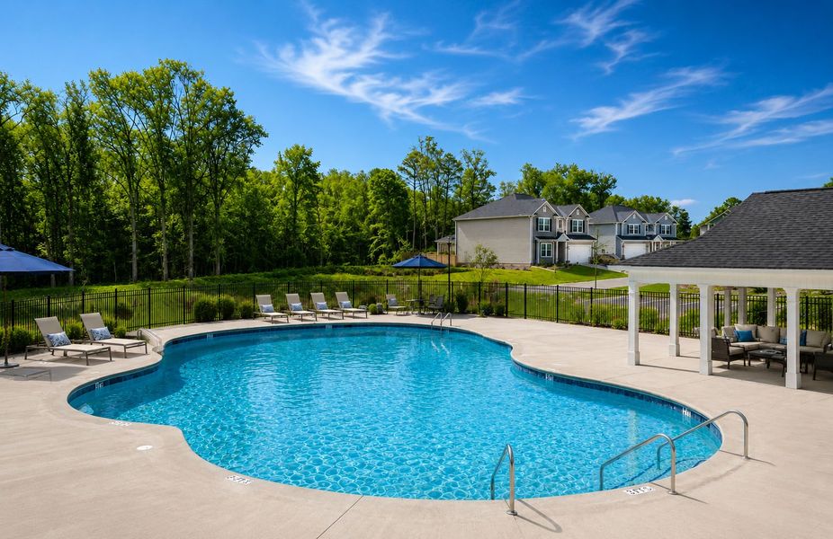 Relax poolside