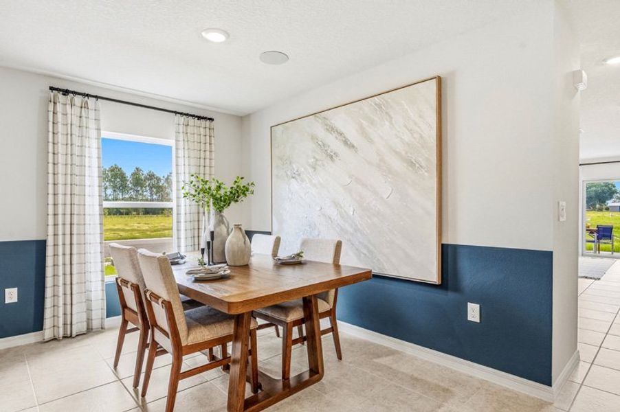 Furnished interior in a model home at Tillman Oaks in Wildwood (Image 19). Furnished interior in a model home at Tillman Oaks in Wildwood (Image 19).
