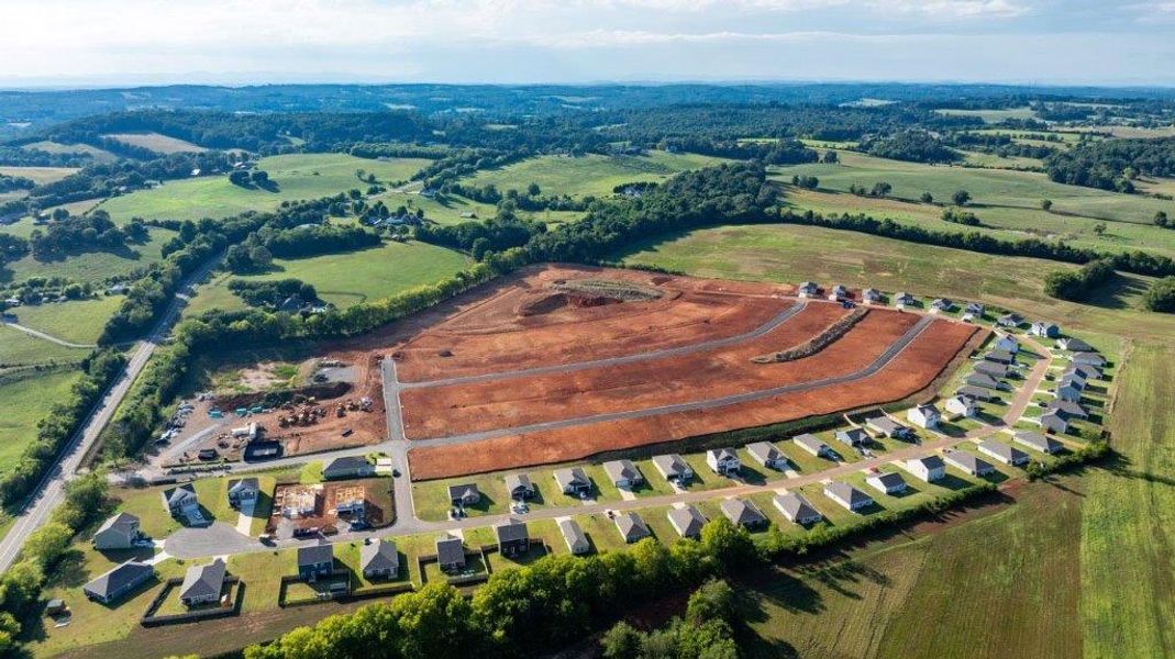 Site preparation and early development at Crescent Ridge in Niota, TN (Image 15).