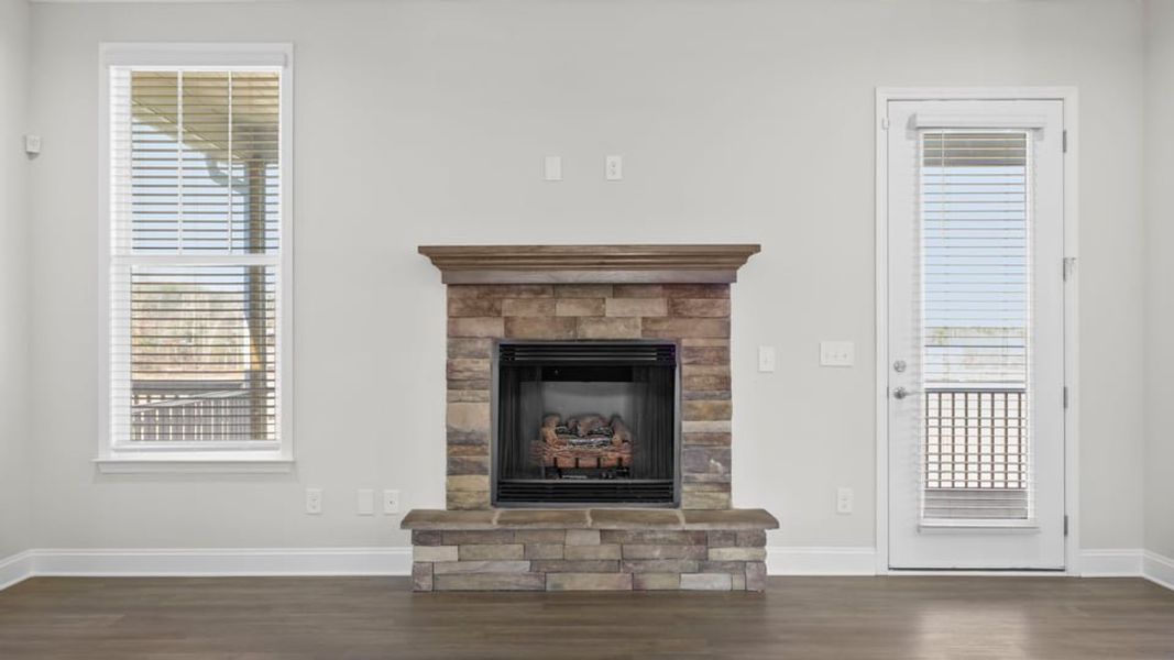 Furnished interior in a model home at Alder Pond in Campobello (Image 6).
