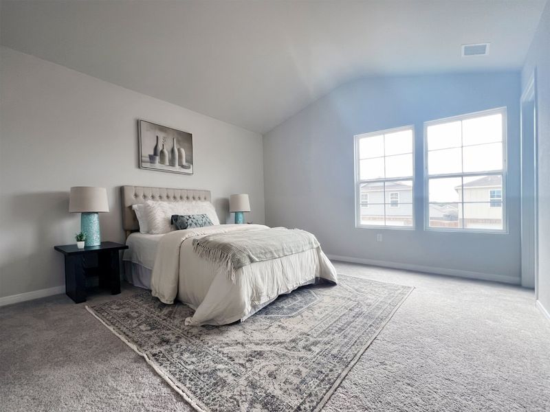 Furnished interior in a model home at Victory Estates in Mabank (Image 23). Furnished interior in a model home at Victory Estates in Mabank (Image 23).