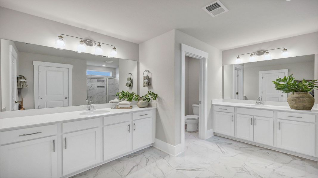 Furnished interior in a model home at Livingston Woods in Irmo (Image 45). Furnished interior in a model home at Livingston Woods in Irmo (Image 45).