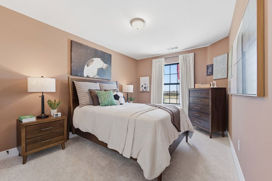 Furnished interior in a model home at Heartland in Heartland (Image 43).