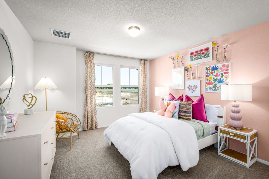 Furnished interior in a model home at Cascade in Liberty Hill (Image 33). Furnished interior in a model home at Cascade in Liberty Hill (Image 33).