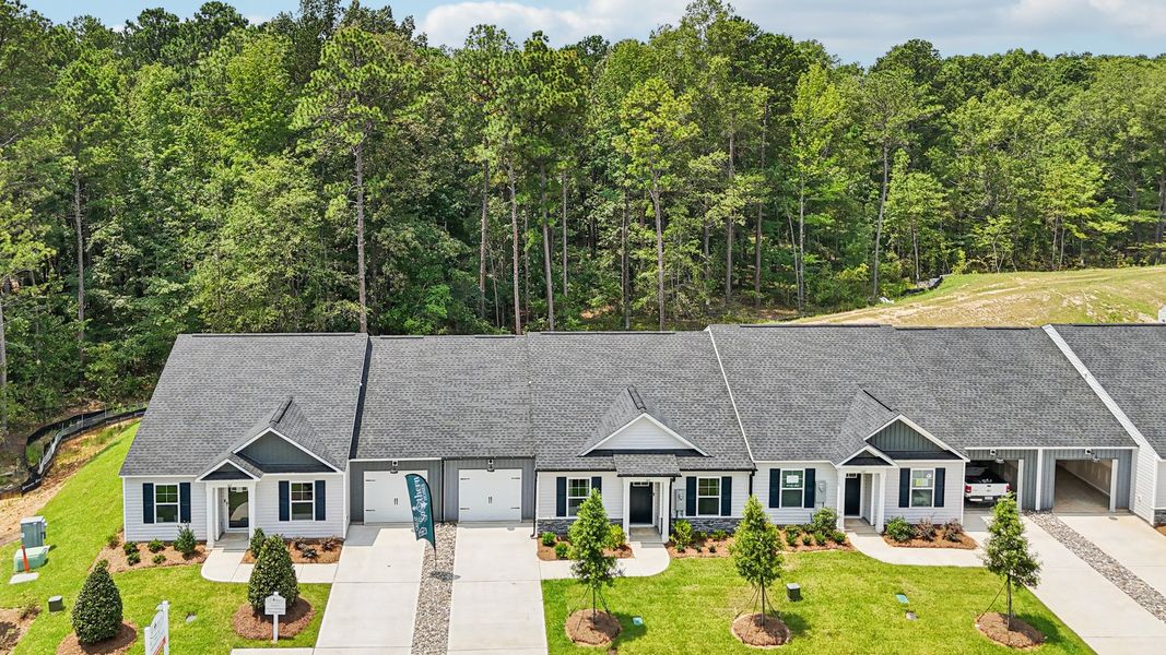 Front exterior of a home in the Piney Woods Bluff community, located in Columbia, SC (Image 10).