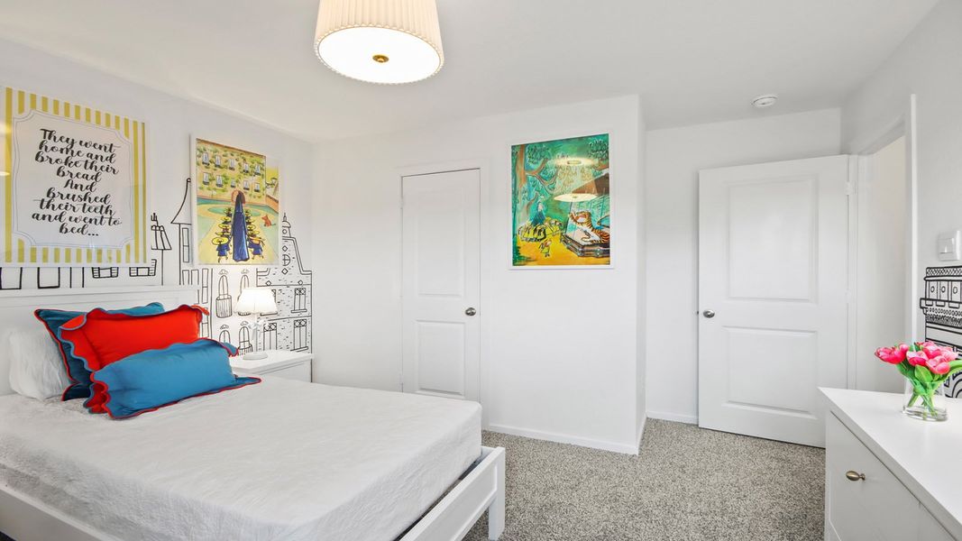 Furnished interior in a model home at Lake Conroe Cove in Willis (Image 16). Furnished interior in a model home at Lake Conroe Cove in Willis (Image 16).