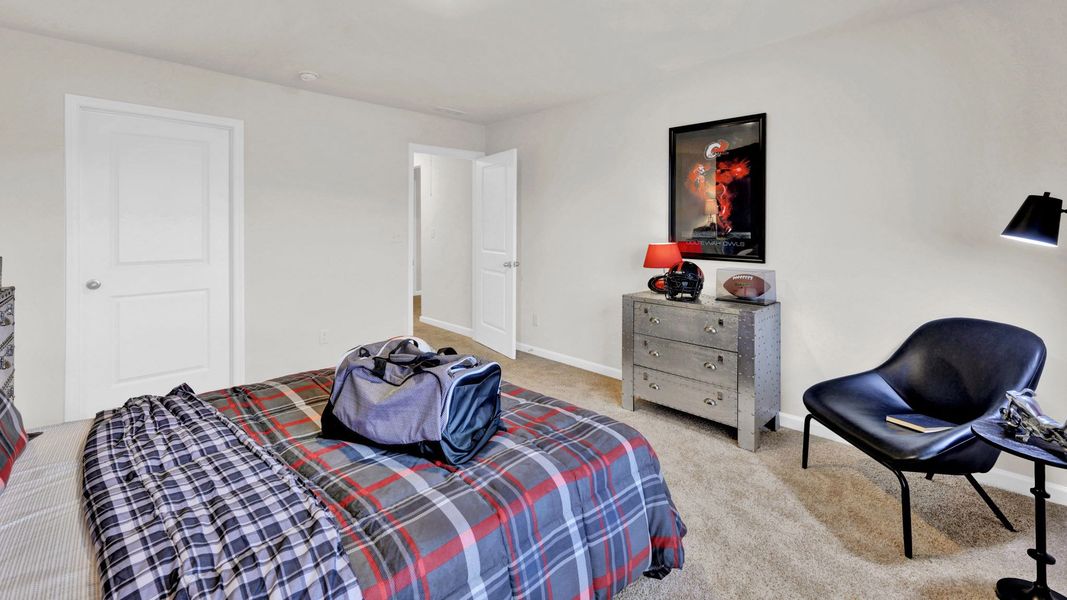 Furnished interior in a model home at Sweet Briar in Ooltewah (Image 43). Furnished interior in a model home at Sweet Briar in Ooltewah (Image 43).