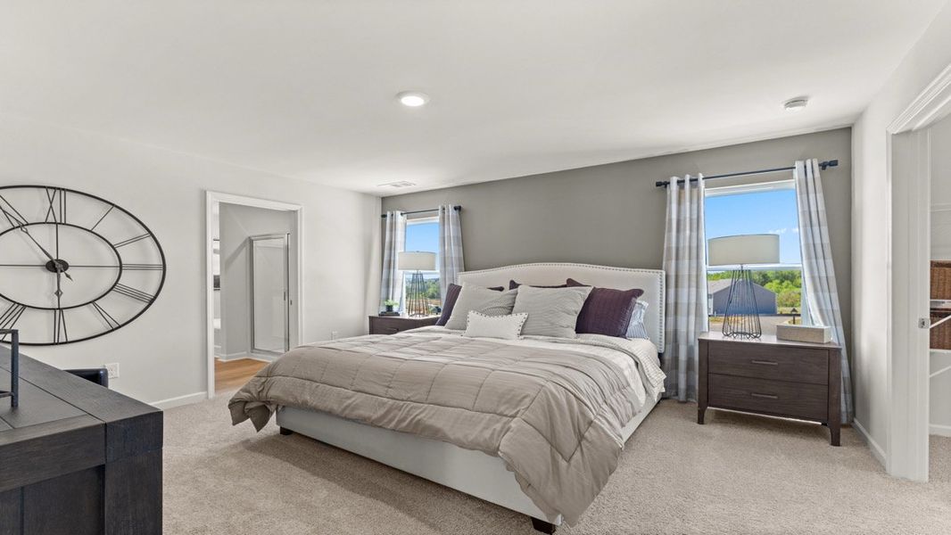 Furnished interior in a model home at Rolling Meadows in Jasper (Image 7).