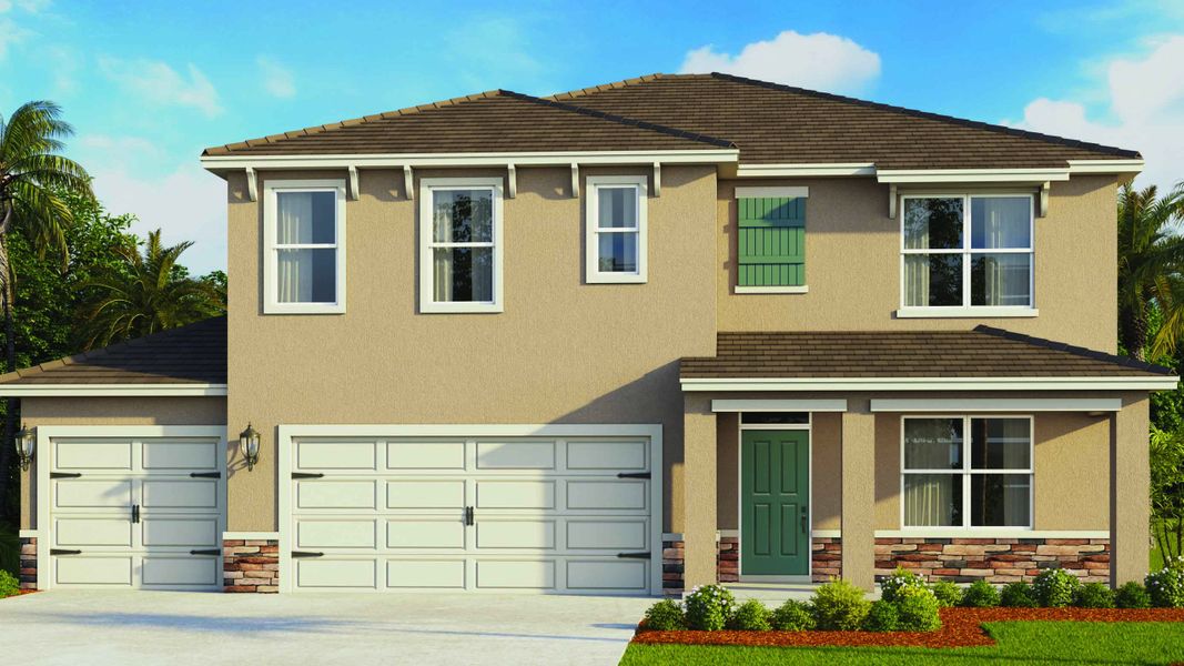 Front exterior of a home in the Bradbury Estates community, located in Sanford, FL (Image 11). Front exterior of a home in the Bradbury Estates community, located in Sanford, FL (Image 11).