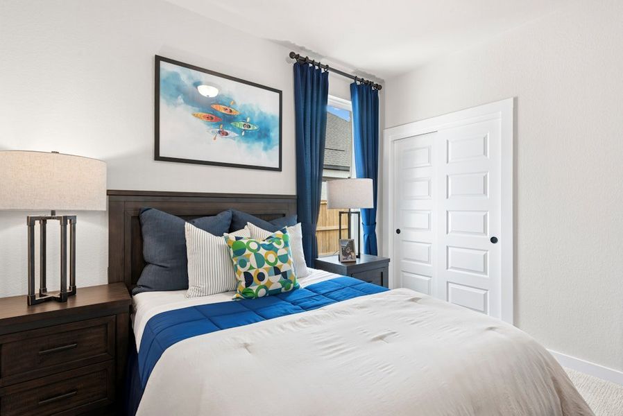 Furnished interior in a model home at Mayfair in New Braunfels (Image 16).