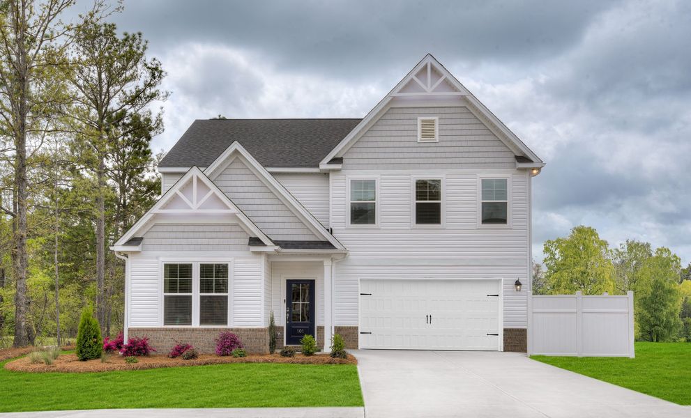 Beautiful Modern Exteriors with Great Curb Appeal at Garners Mill