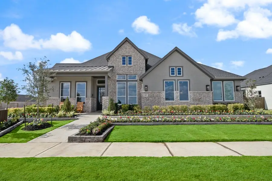 Front exterior of a home in the Attwater community, located in Waller, TX (Image 2).