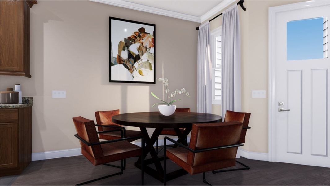 Image 7 of the Estancia: Sortino Townhomes community in Wesley Chapel, FL.