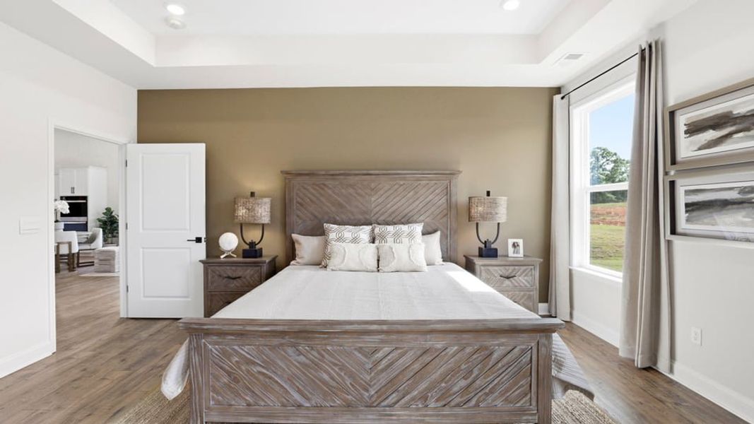 Furnished interior in a model home at Rutledge Estates in Woodruff (Image 28).