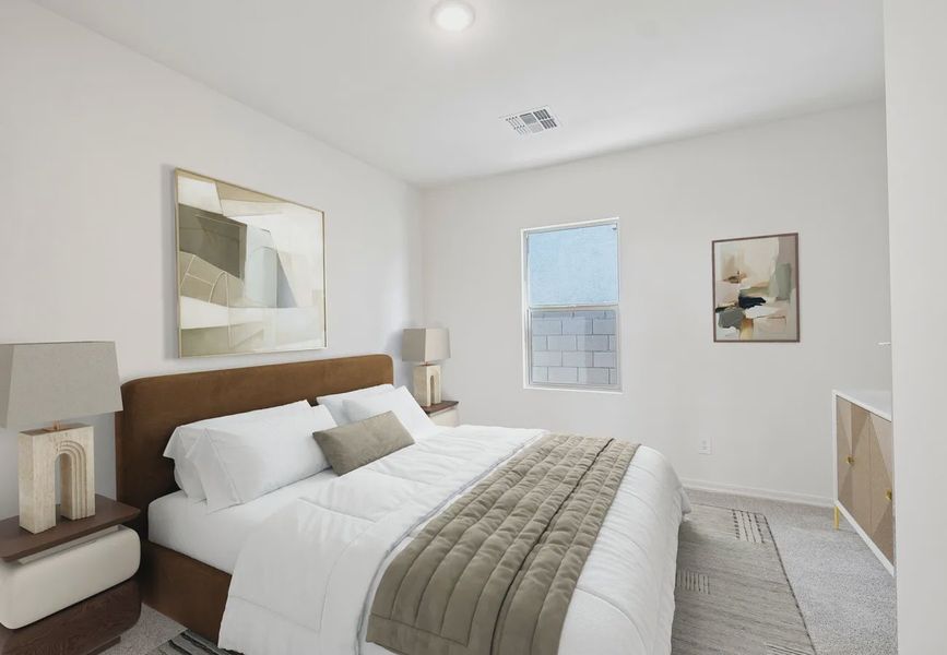 Furnished interior in a model home at Magic Ranch in Florence (Image 9).