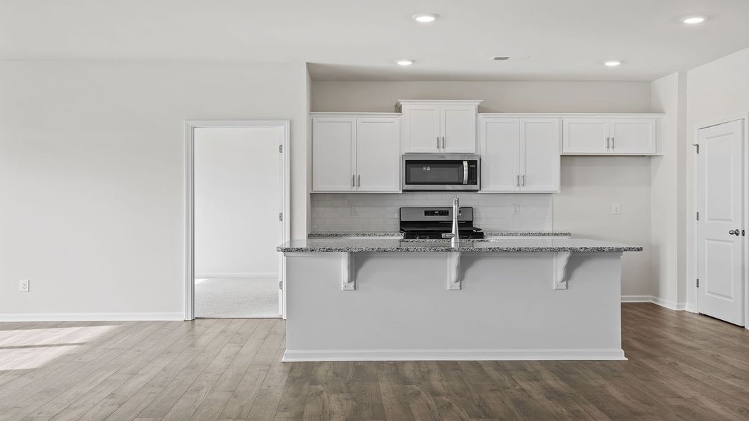 Furnished interior in a model home at Palmetto Valley in Anderson (Image 8). Furnished interior in a model home at Palmetto Valley in Anderson (Image 8).