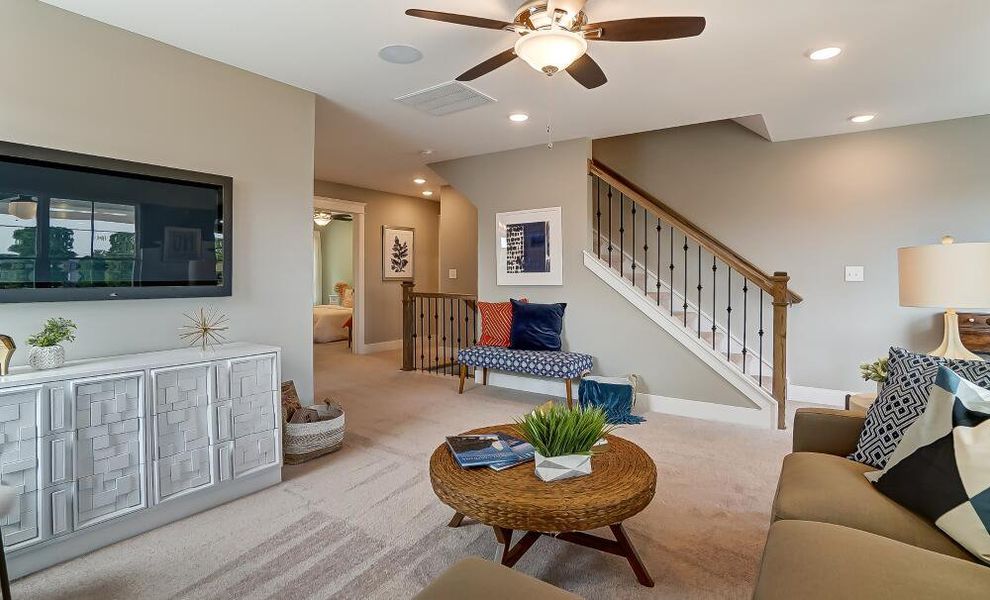 Furnished interior in a model home at Irby Glen in Spartanburg (Image 5).