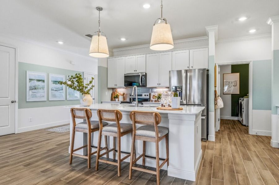 Furnished interior in a model home at Palm Coast in Palm Coast (Image 26).