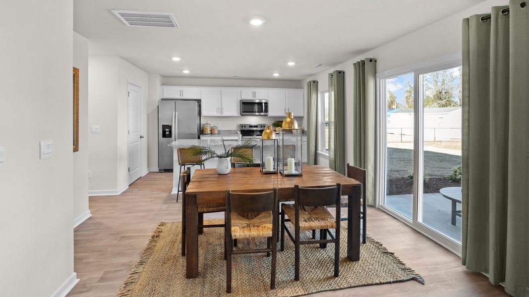 Furnished interior in a model home at Blair Ridge in La Grange (Image 17).