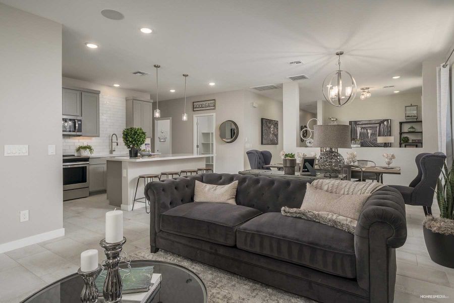 Living Room | Sabino | Northern Farms | New homes in Waddell, Arizona | Landsea Homes