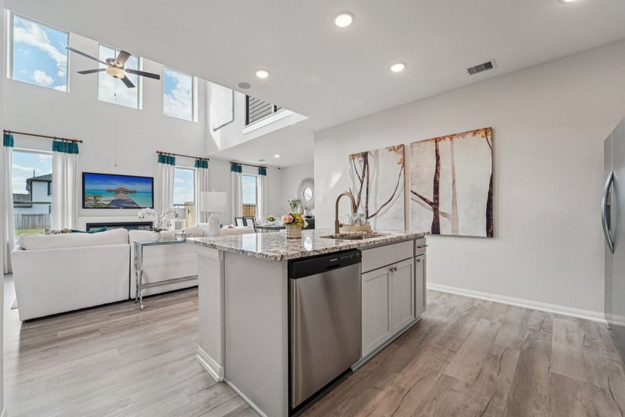 Bluestem Model Home - Matagorda - Kitchen