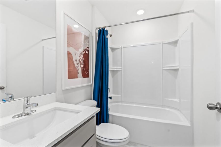 Furnished interior in a model home at Palm Bay in Palm Bay (Image 43).