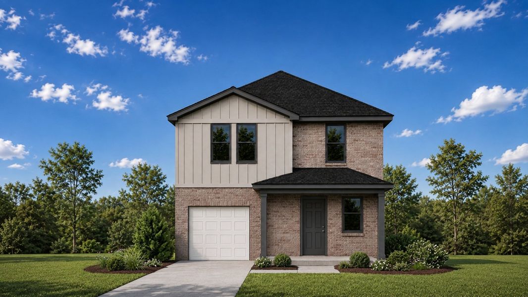 Front exterior of a home in the Nolan Farms community, located in Winona, TX (Image 1). Front exterior of a home in the Nolan Farms community, located in Winona, TX (Image 1).