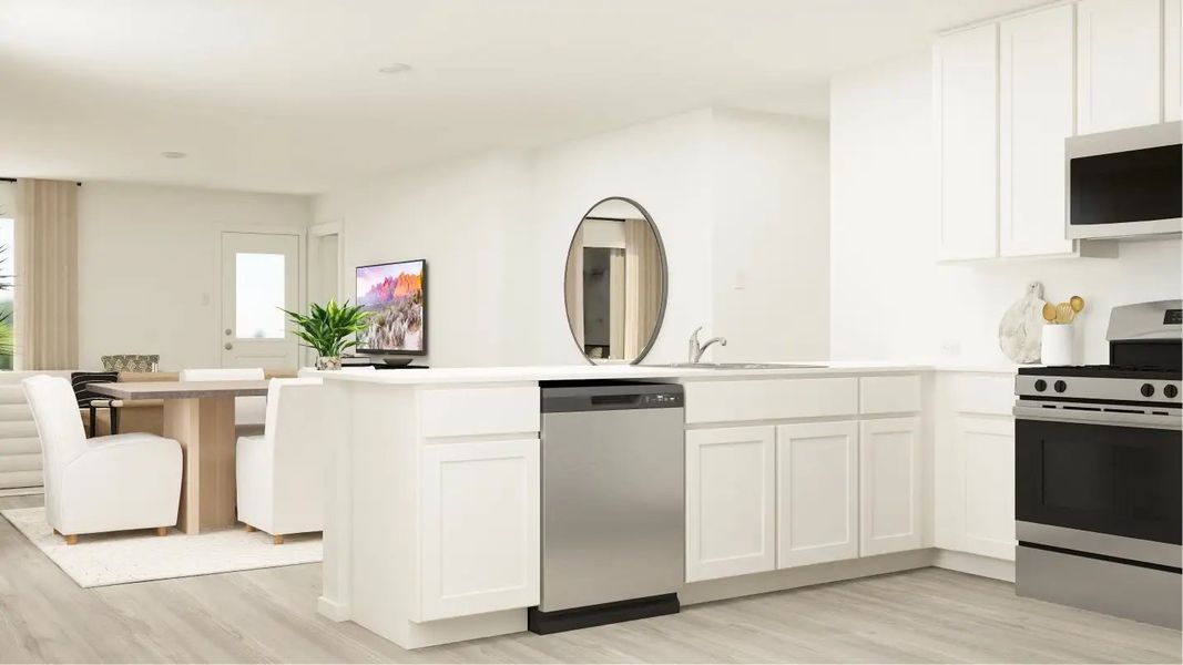Furnished interior in a model home at Brookshire in Florence (Image 16).