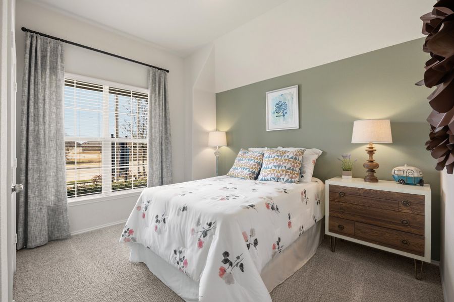 Furnished interior in a model home at Chisholm Hills in Cleburne (Image 36). Furnished interior in a model home at Chisholm Hills in Cleburne (Image 36).