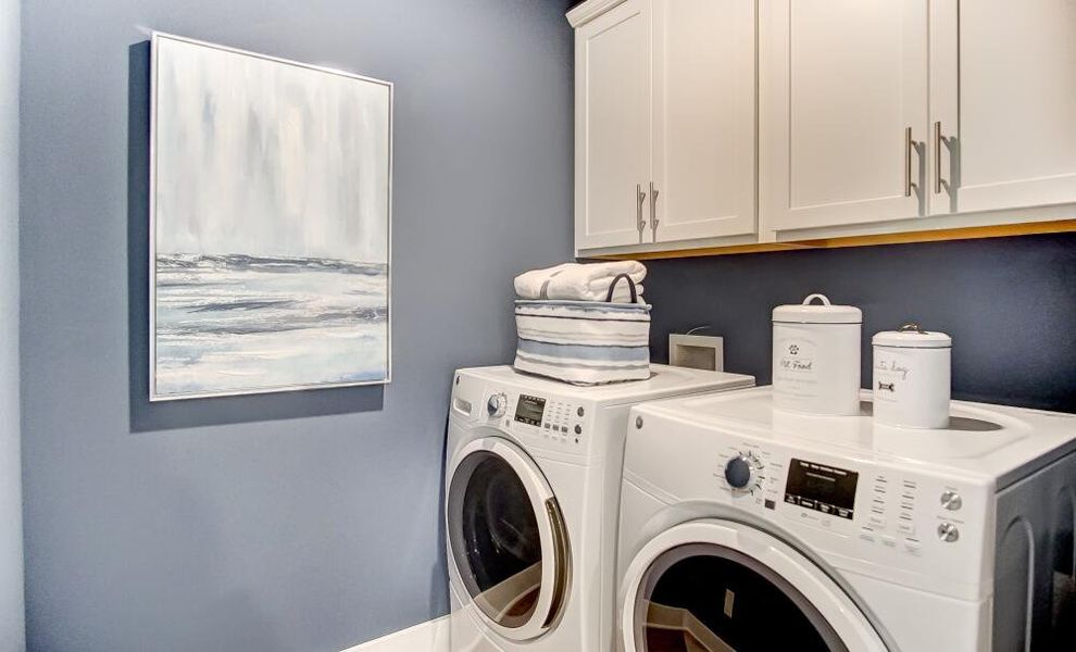 Furnished interior in a model home at Bryton Crossing Townhomes in Huntersville (Image 11). Furnished interior in a model home at Bryton Crossing Townhomes in Huntersville (Image 11).