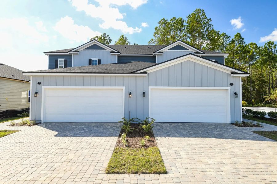Front exterior of a home in the Seminole Trace - Villas community, located in Palm Coast, FL (Image 3).