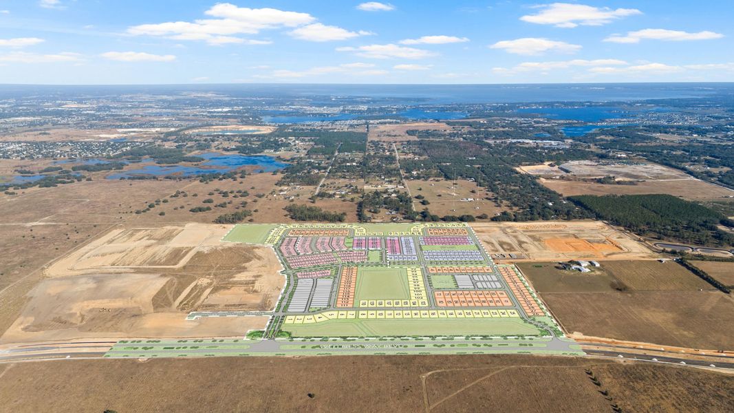 Parkside Trails Aerial View Parkside Trails Aerial View