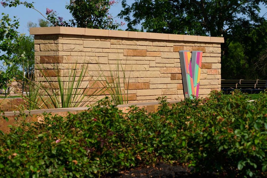 Entrance to the VIDA community in San Antonio, TX, featuring signage and landscaping (Image 12).