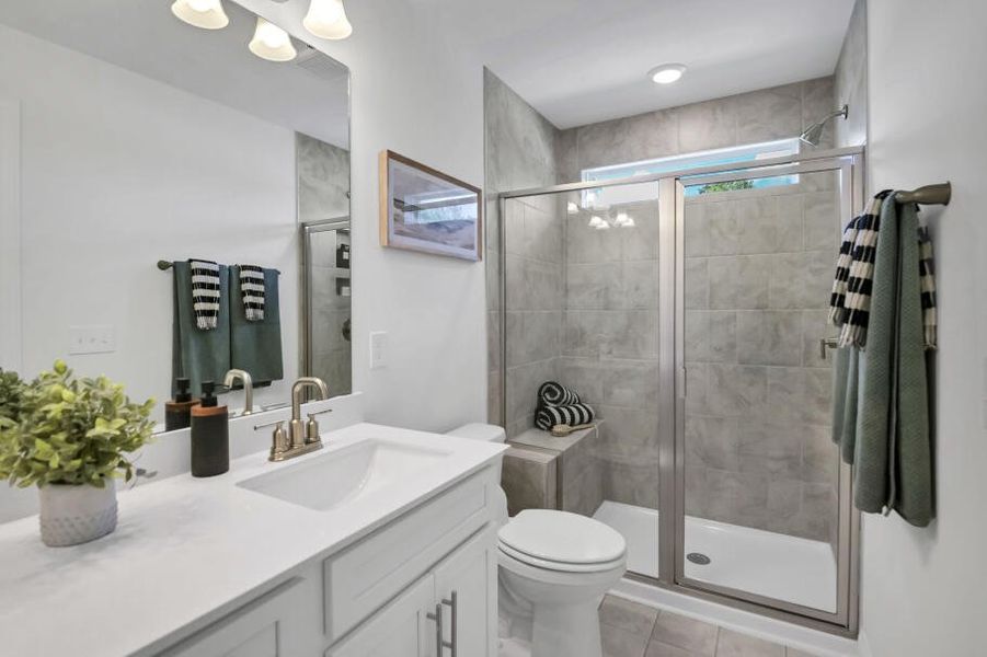 Furnished interior in a model home at Lake Carolina Townhomes in Columbia (Image 11). Furnished interior in a model home at Lake Carolina Townhomes in Columbia (Image 11).