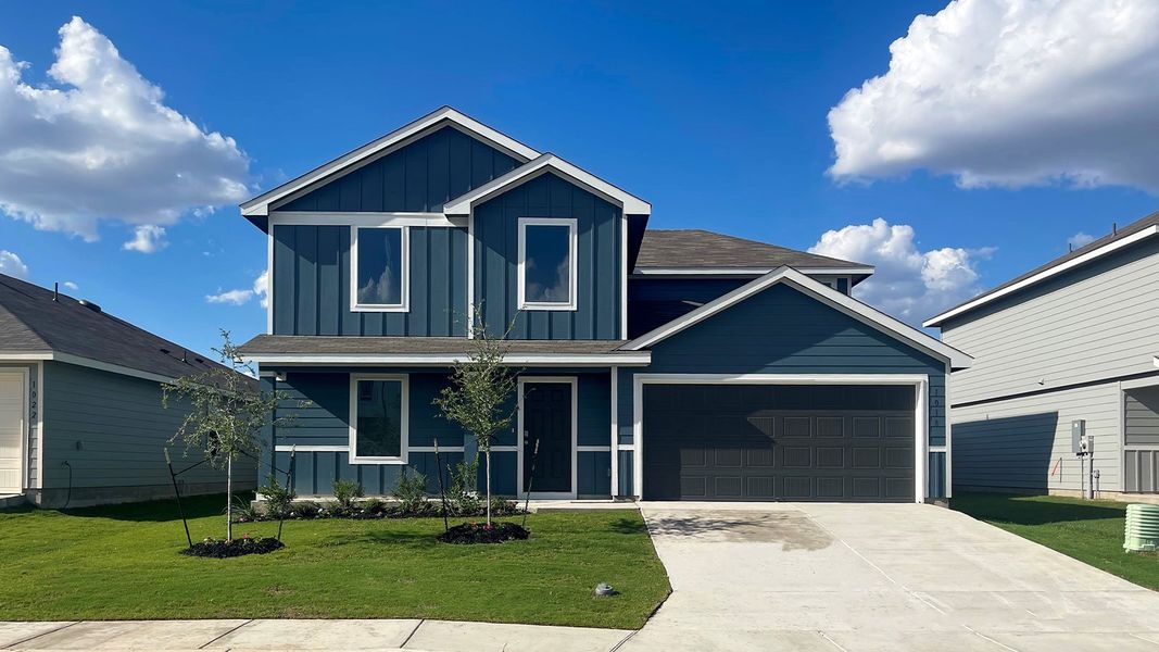 Front exterior of a home in the Swenson Heights community, located in Seguin, TX (Image 3).