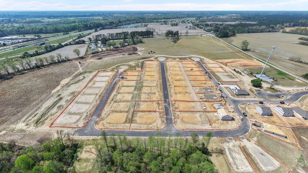 Site preparation and early development at Bynum Farms in Farmville, NC (Image 29).
