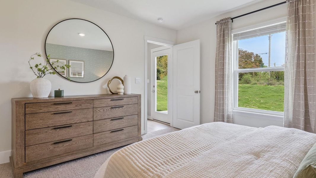 Furnished interior in a model home at Highland View in Seymour (Image 12).