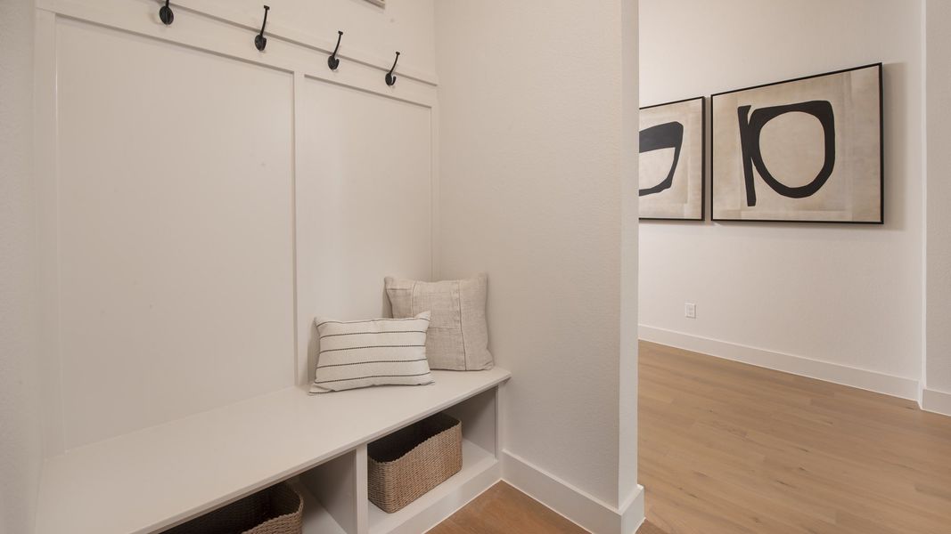 Furnished interior in a model home at Creek of Driftwood Half Acre in Driftwood (Image 15).