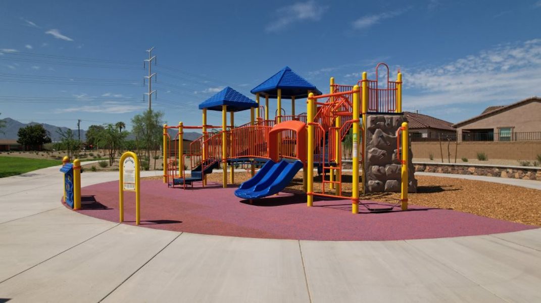 Playground path on the other side