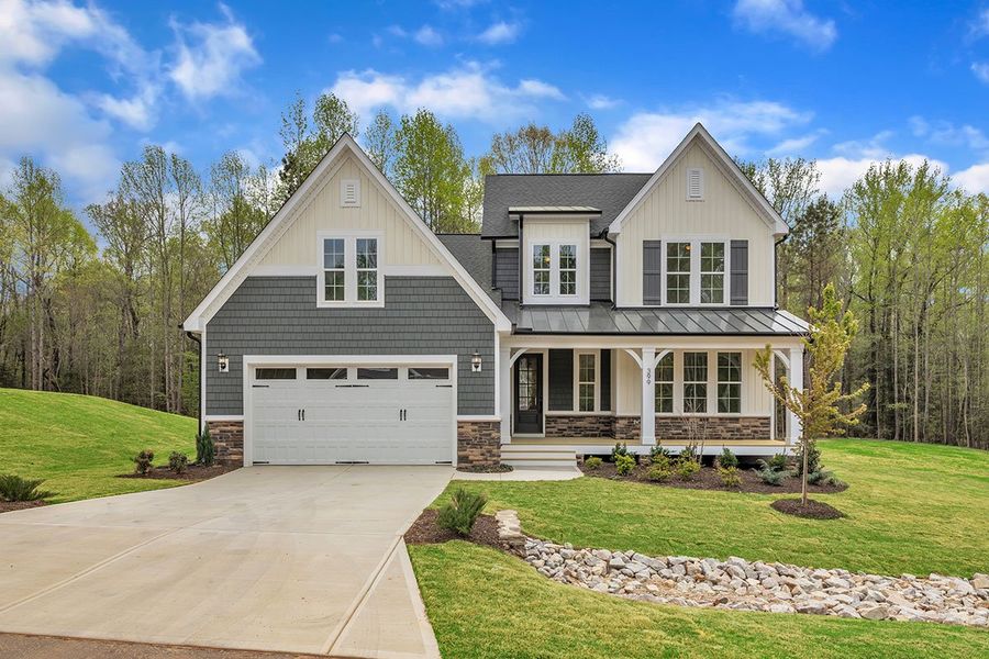 Front exterior of a home in the Baylee Ridge community, located in Selma, NC (Image 52). Front exterior of a home in the Baylee Ridge community, located in Selma, NC (Image 52).