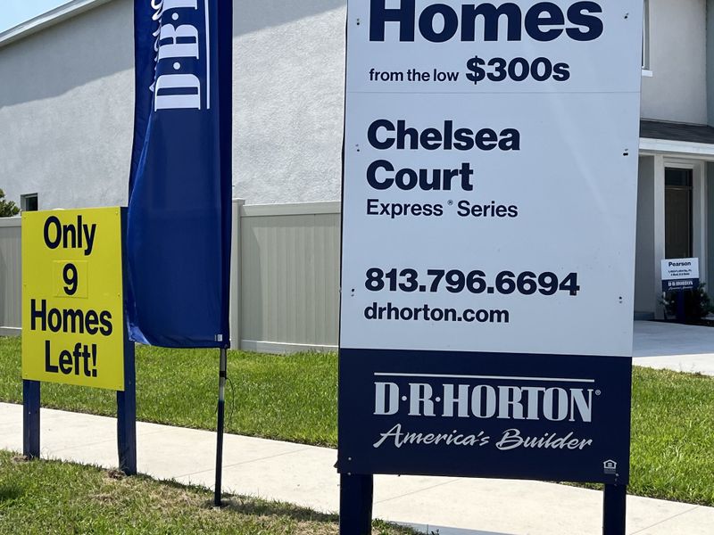 New homes available from the low $300s in Chelsea Court by D.R. Horton, Tampa, FL. Only 9 homes left!
