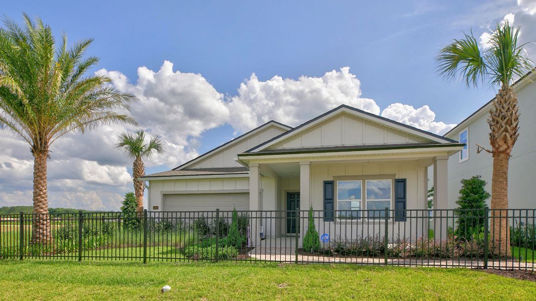 Front exterior of a home in the Rookery community, located in Green Cove Springs, FL (Image 24).