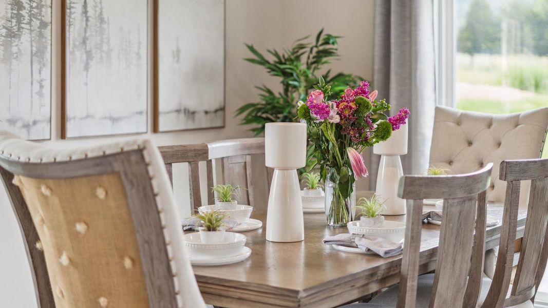 Furnished interior in a model home at Belhaven in Knoxville (Image 15). Furnished interior in a model home at Belhaven in Knoxville (Image 15).