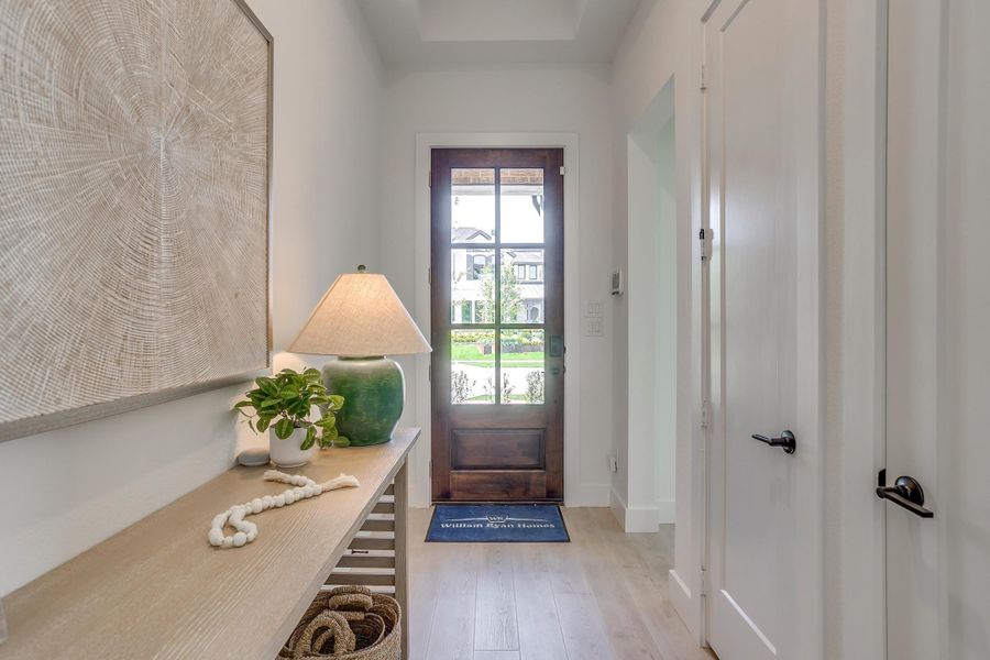 Furnished interior in a model home at Ten Mile Creek in Celina (Image 50).