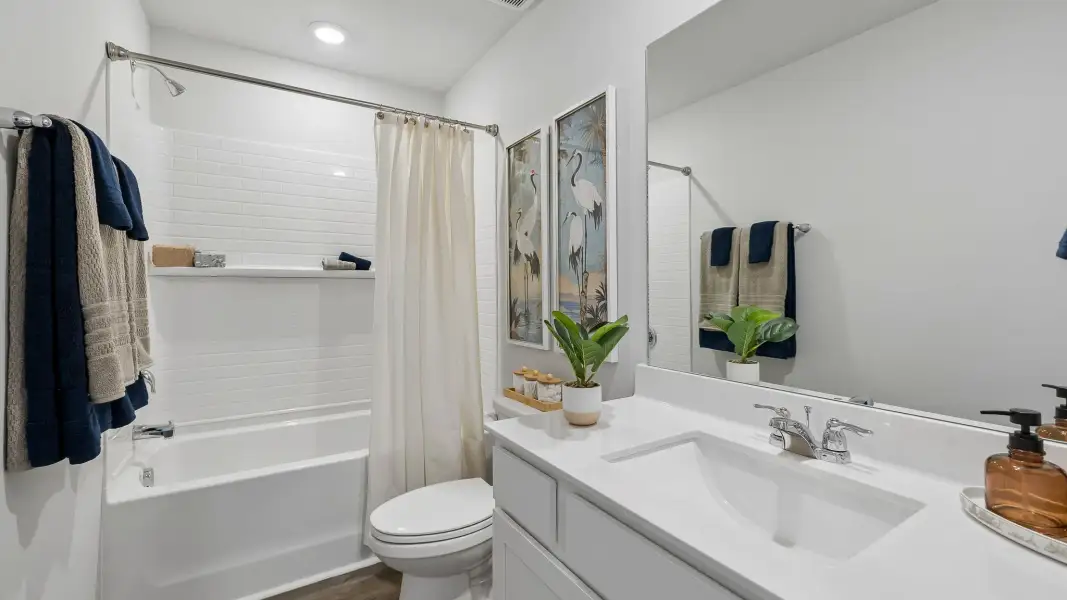 Furnished interior in a model home at Blair Ridge in La Vergne (Image 36).