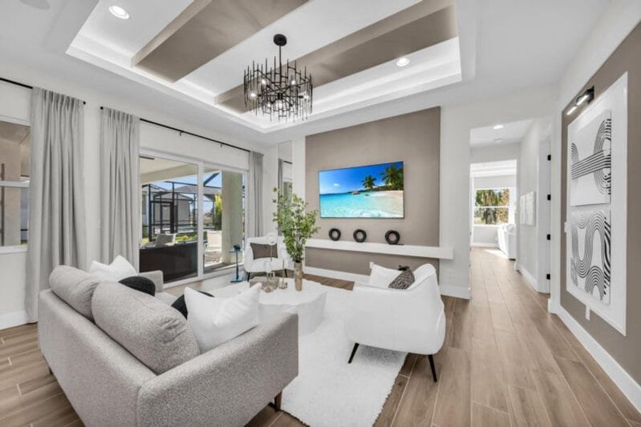 Furnished interior in a model home at River Preserve Estates in Parrish (Image 98). Furnished interior in a model home at River Preserve Estates in Parrish (Image 98).
