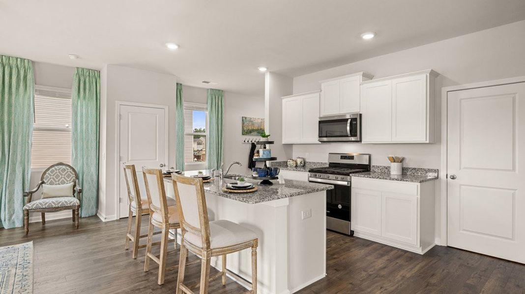 Furnished interior in a model home at Wrenfield at Chanticleer in North Augusta (Image 5). Furnished interior in a model home at Wrenfield at Chanticleer in North Augusta (Image 5).