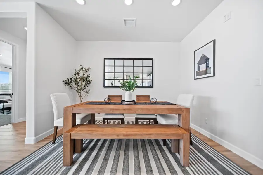 Furnished interior in a model home at Summer Sky North in El Paso (Image 4).