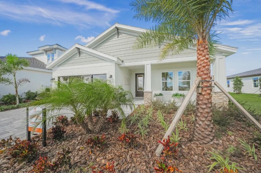Front exterior of a home in the North River Ranch community, located in Parrish, FL (Image 4). Front exterior of a home in the North River Ranch community, located in Parrish, FL (Image 4).