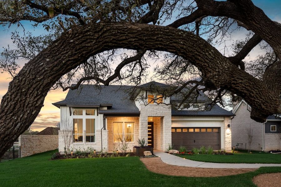 Front exterior of a home in the Persimmon community, located in Buda, TX (Image 2).